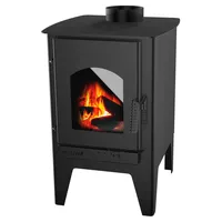 Estufa Leña Alta Eficiencia LT-600 Negro