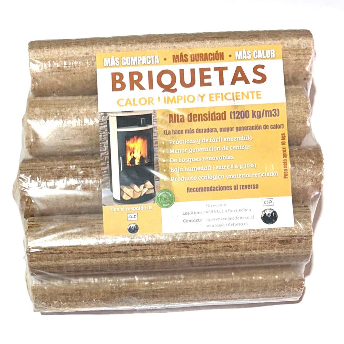 GENERICO - Bolsa Briqueta 10 kg