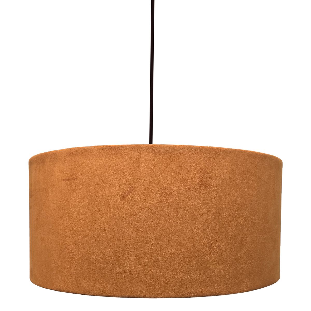 CONCEPT - Lámpara Colgante Tela Naranjo