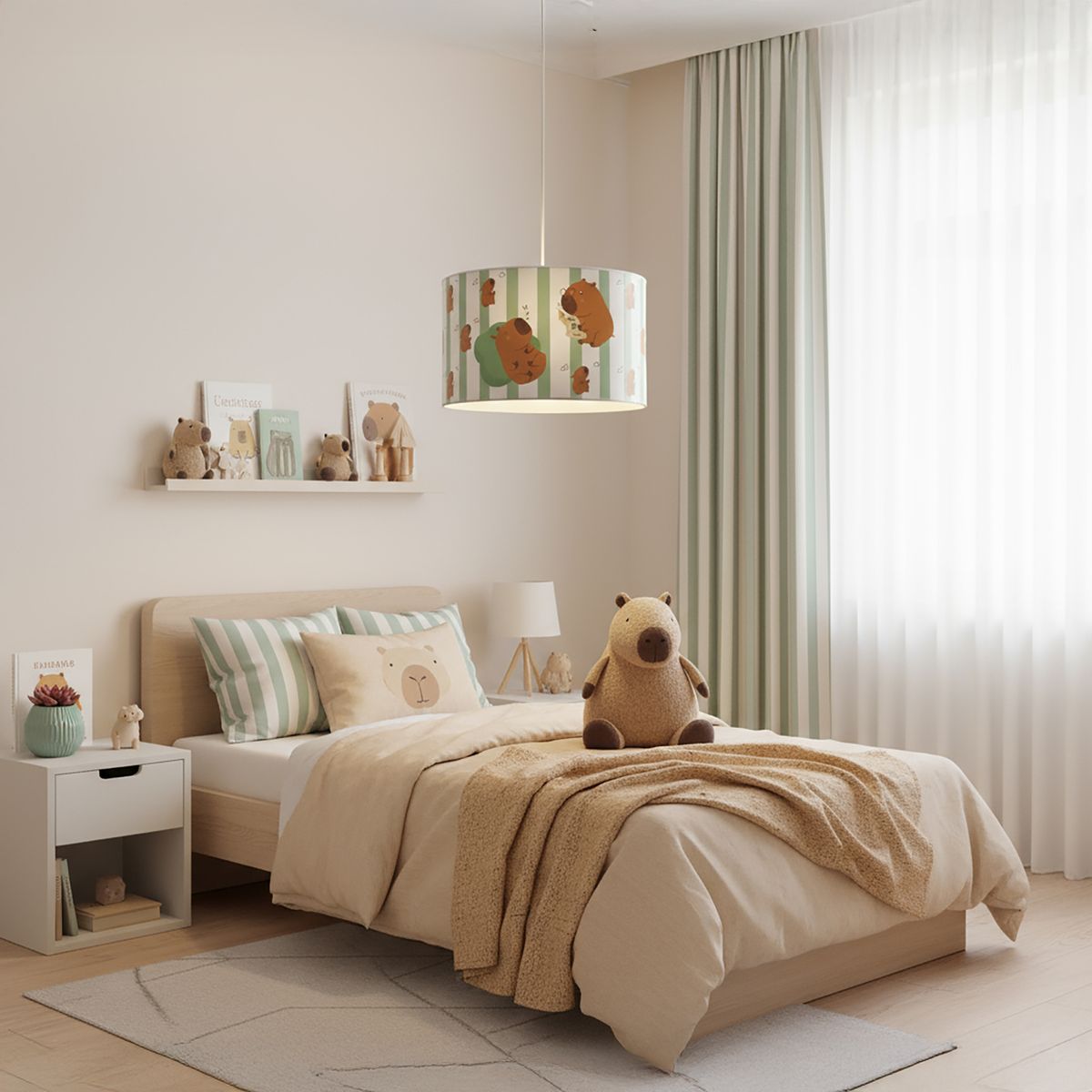 CONCEPT - Lámpara Colgante Papel Multicolor