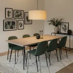 CONCEPT - Lámpara Colgante Tela Dorado 40 cm