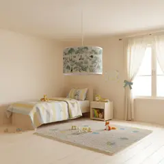 CONCEPT - Lámpara Colgante Papel Multicolor