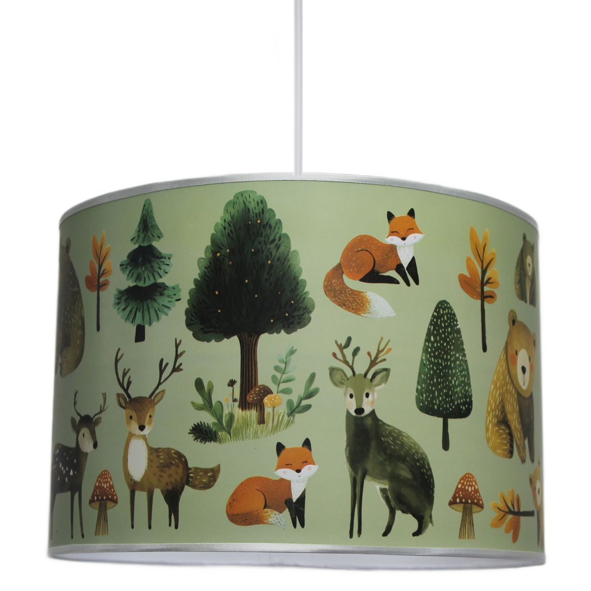 CONCEPT - Lámpara Colgante Papel Multicolor 30 cm