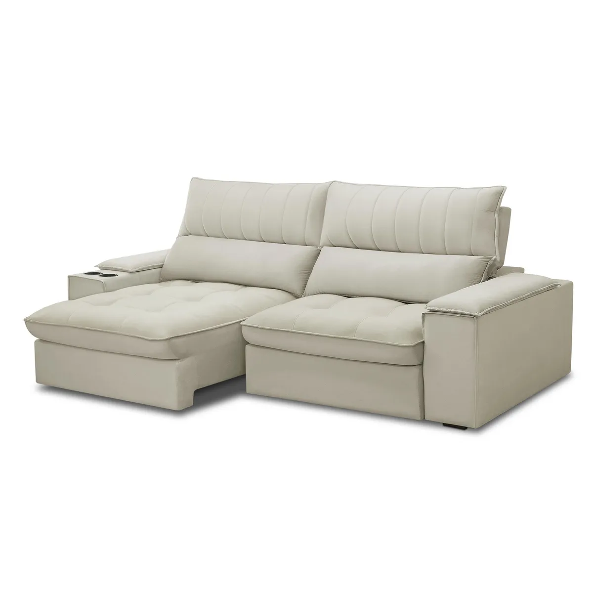 AMUV - Sofá 3 cuerpos Bariloche 230x115x110 cm Beige