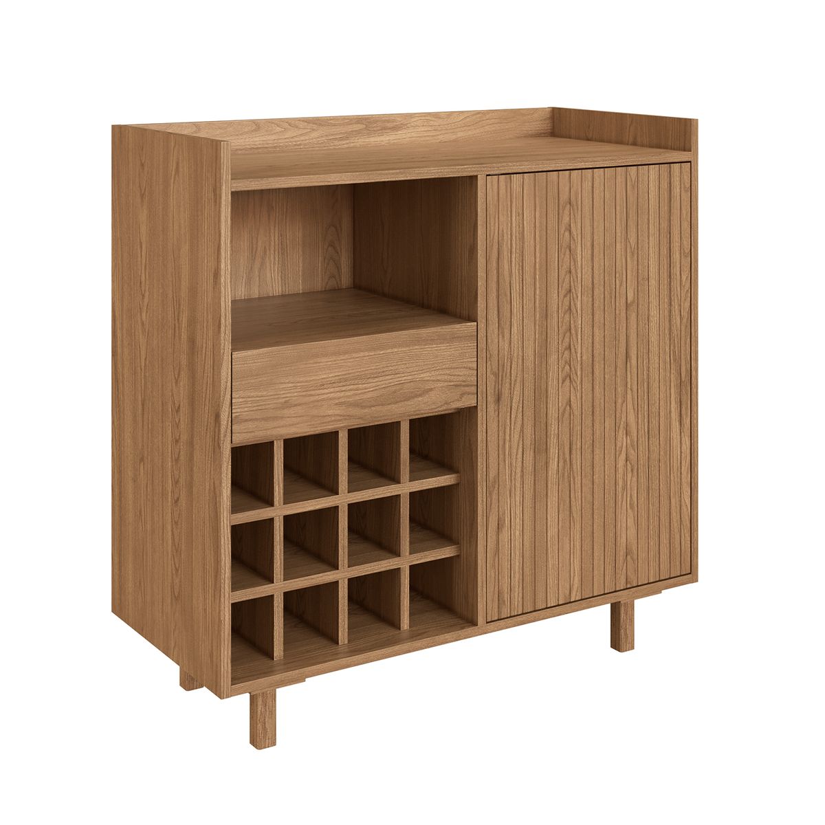 AMUV - Bar 90x90.5x40.6 cm Café