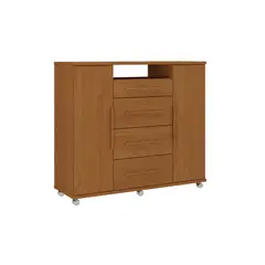 BE DESIGN - Cómoda 4 Cajón(es) Zancini 135x119x44.8 cm Caramelo