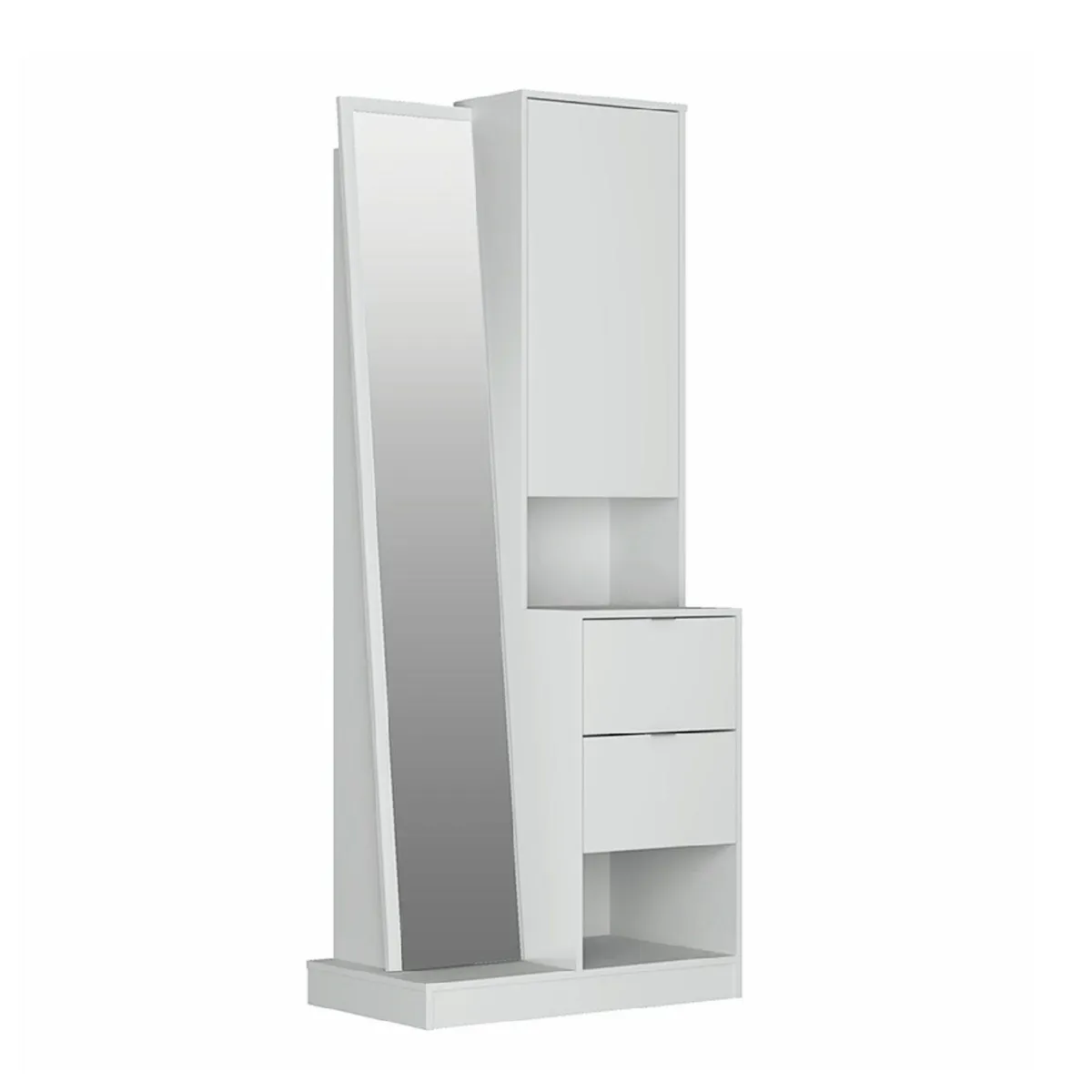 BE DESIGN - Cómoda Tocador 2 Cajón(es) Moveli 79x190x45 cm Blanco