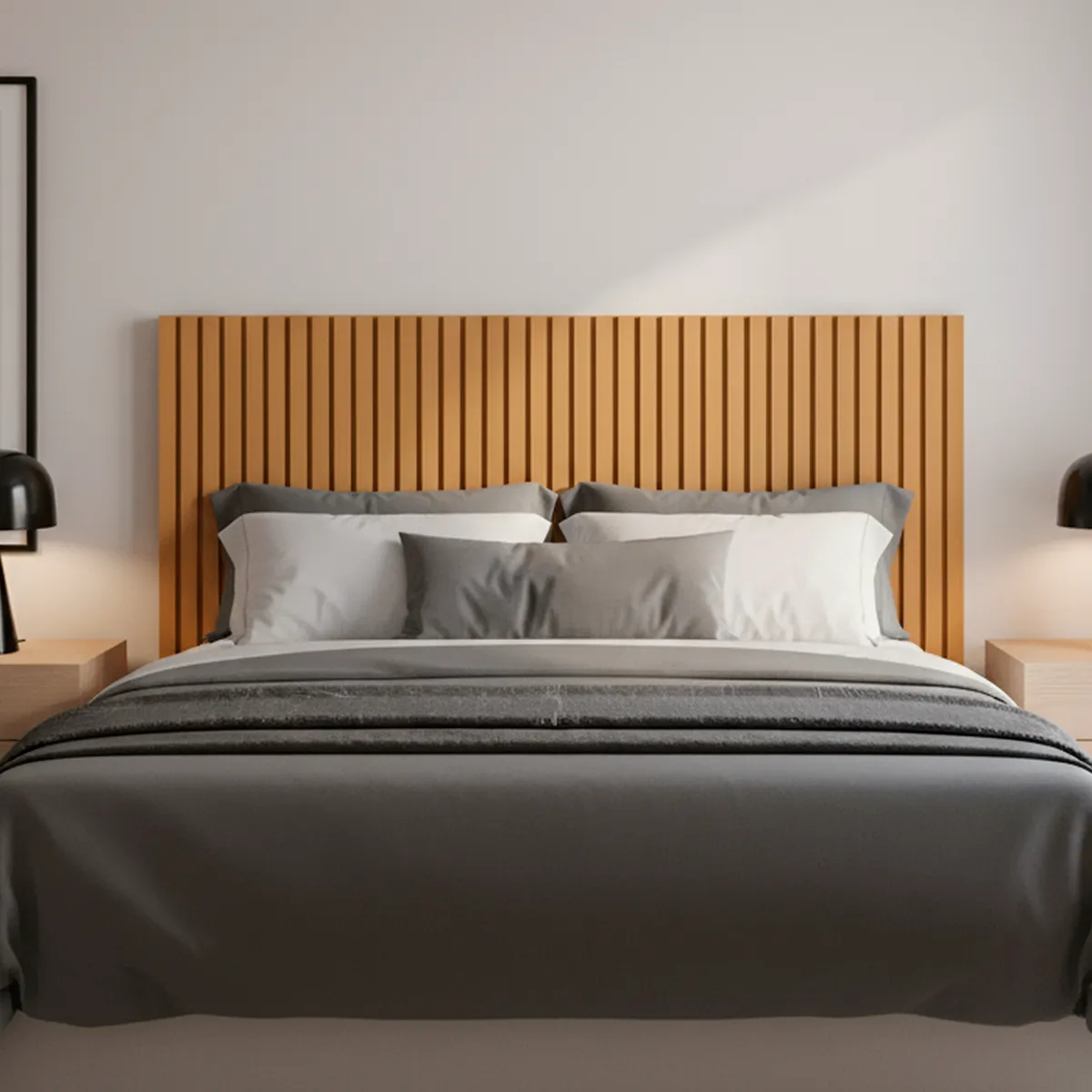 BE DESIGN - Respaldo King 31929 Caramelo