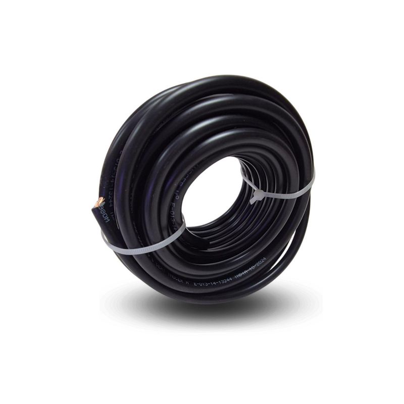 ELFLE - Cordón H05VV-F 2x0,75 mm2 10 metro(s) Negro