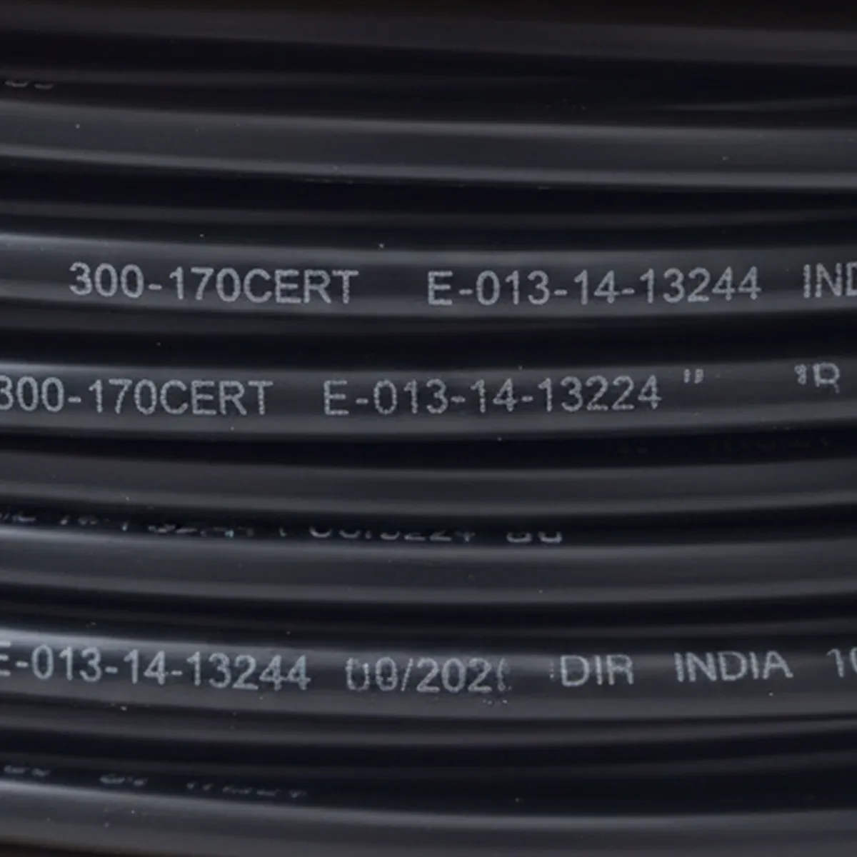 ELFLE - Cordón H05VV-F 3x0,75 mm2 Negro