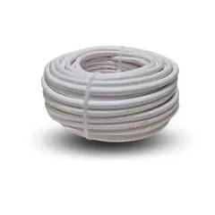 ELFLE - Cordón H05VV-F 3X1,00MM Blanco 20 metros