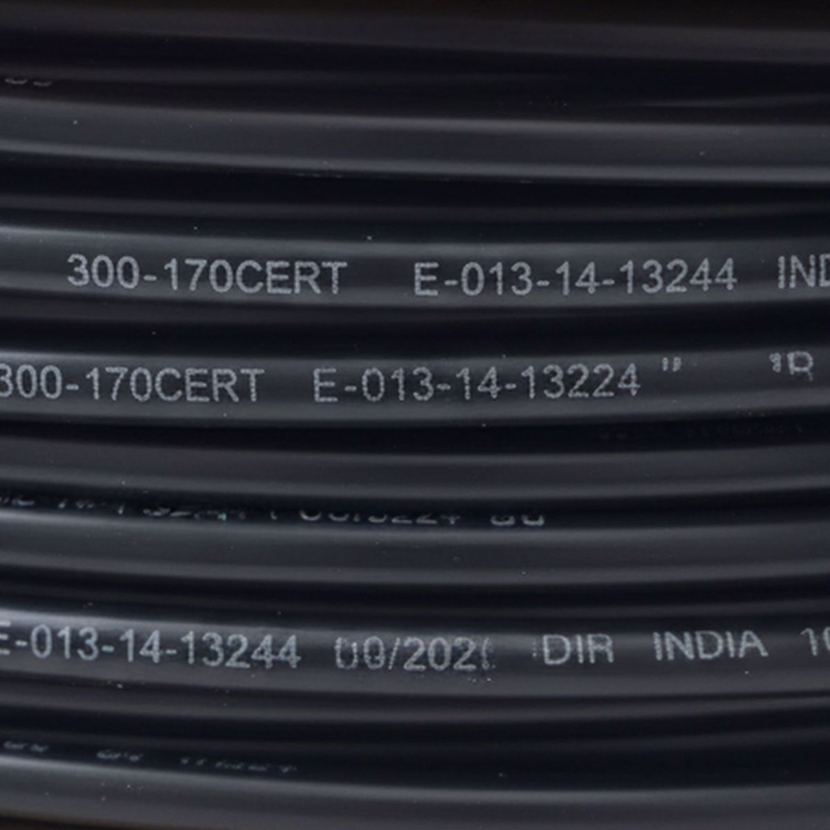 ELFLE - Cordón H05VV-F 2x0,75 mm2 Negro