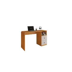DI PORETTI - Escritorio Alice Café/OFF White 127x76x45 cm