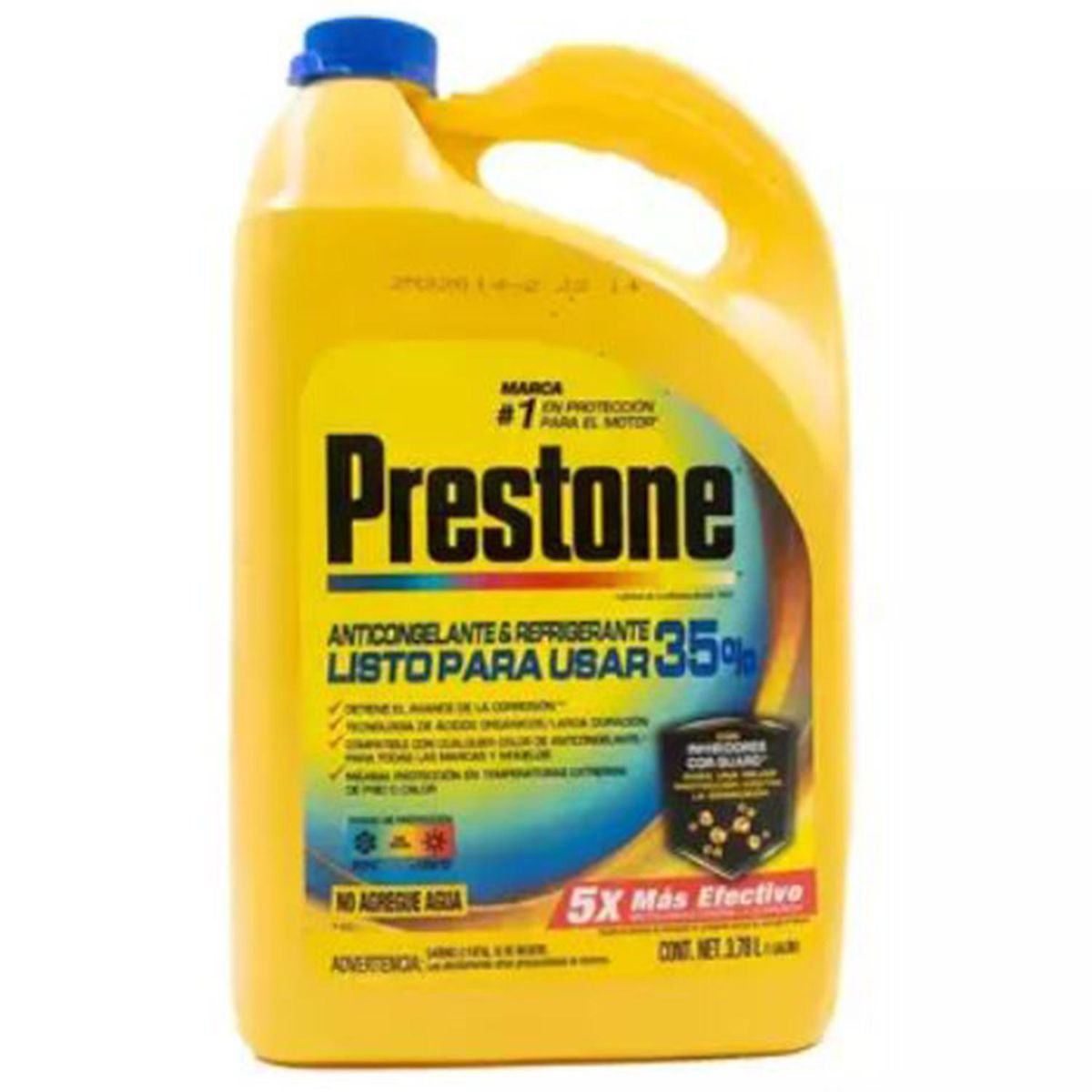 Anticongelante Refrigerante 35% Galón Protección Astm D1384, marca GENERICO - Foto Principal