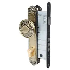 POLI - Cerradura de embutir acceso pomo barroca