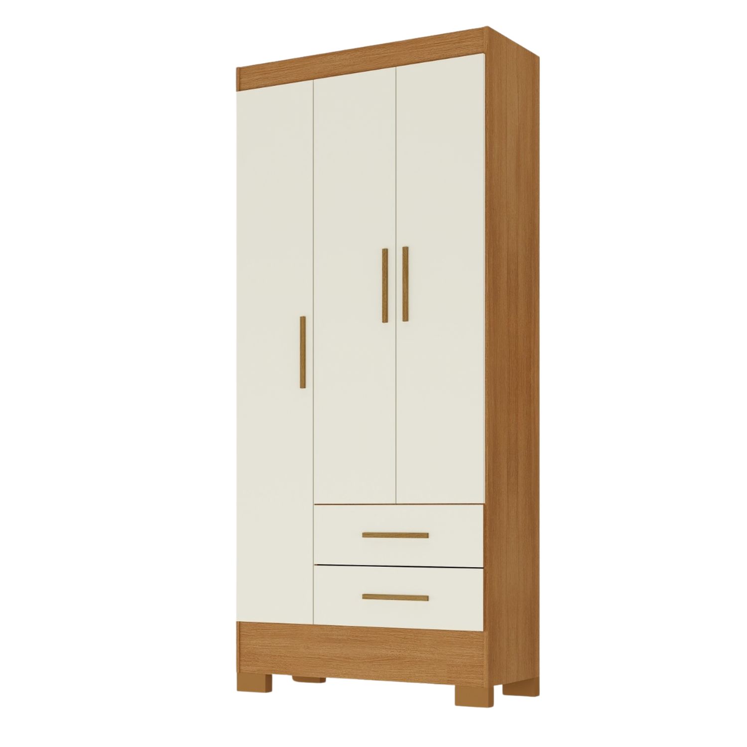 Closet 3 Puerta(s) 2 Cajón(es) 3 Repisa(s) 68.2x180x35 cm Café