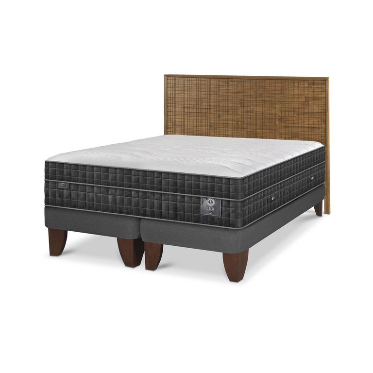 Cama King Europea Adria Blanco