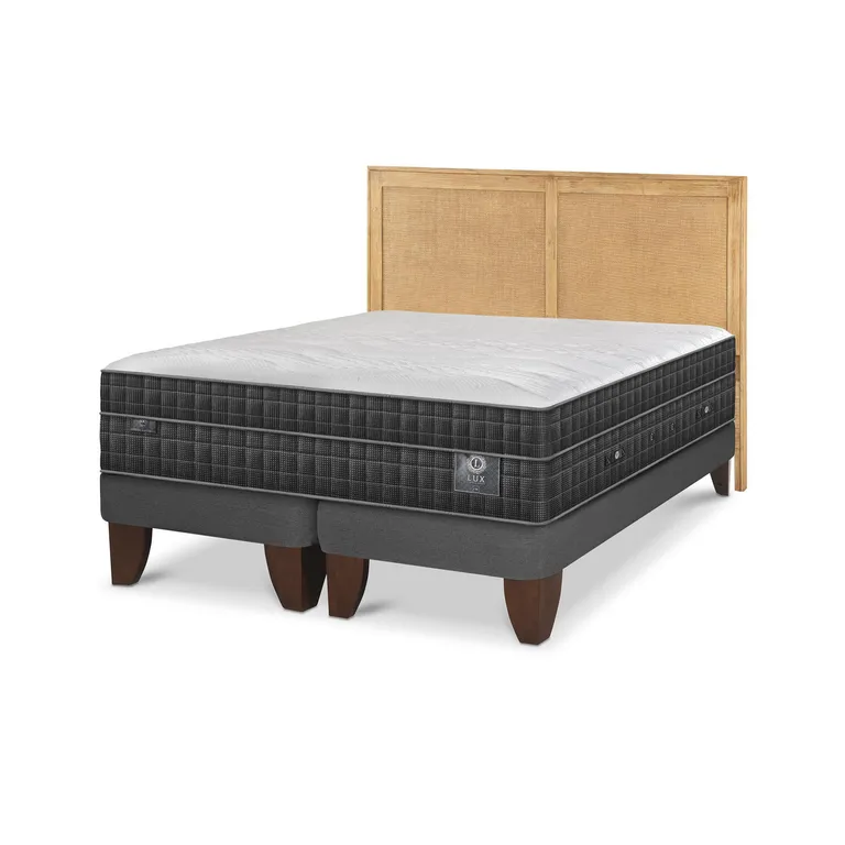 Cama King Europea Sava Blanco