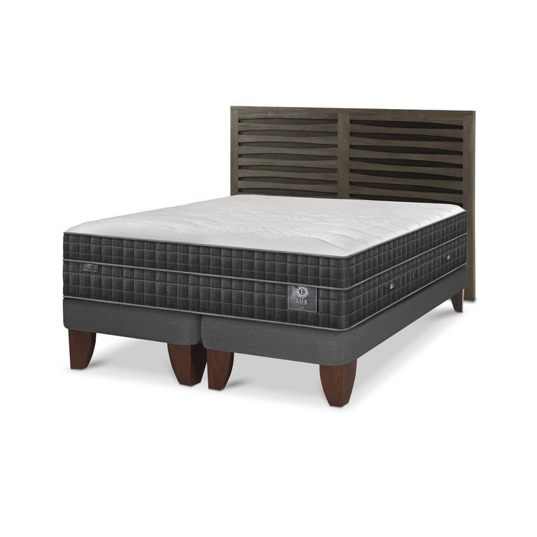 Cama 2 plazas Europea Rhone Blanco