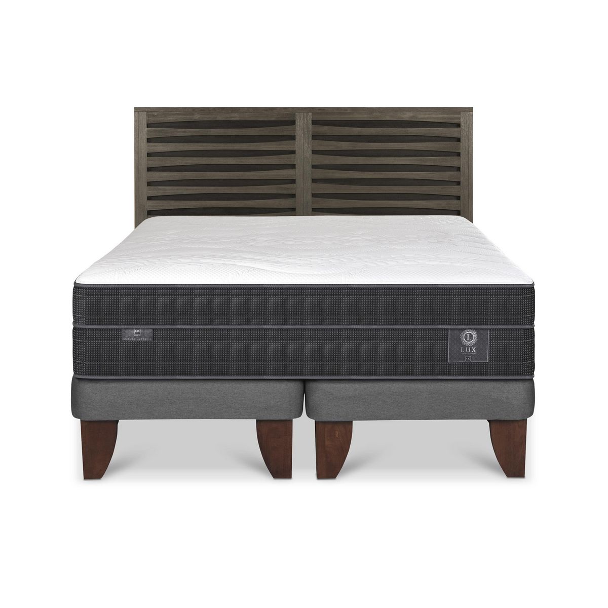 CIC - Cama 2 plazas Europea Rhone Blanco