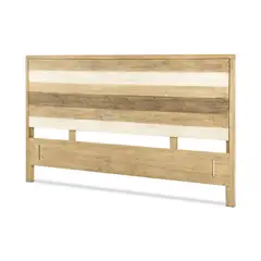 CIC - Respaldo Super king Loira Gris/beige/blanco