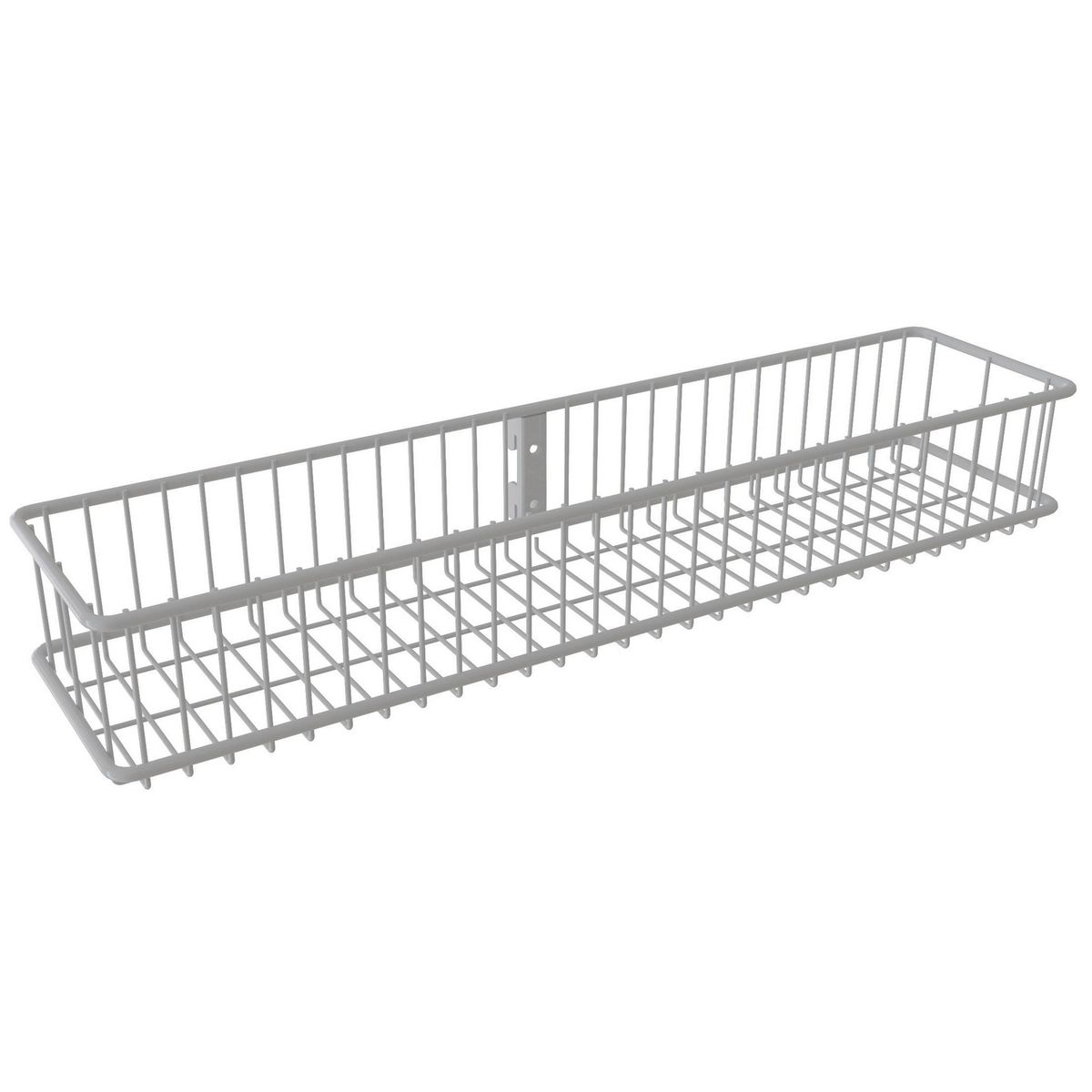 DUCASSE - Canasto metálico 70 mm blanco para pilar ranurado