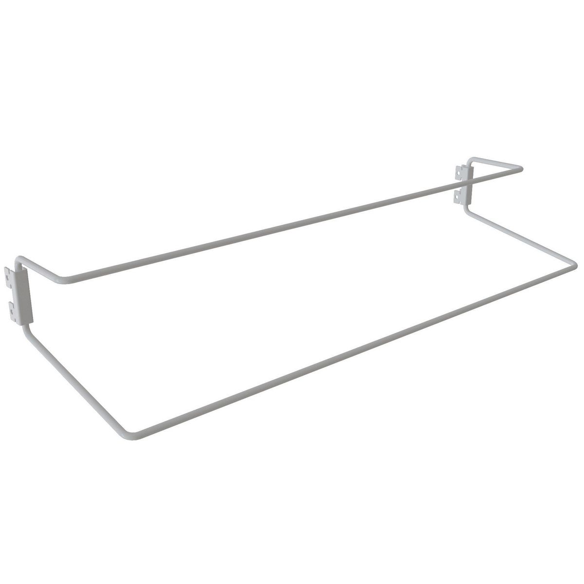 DUCASSE - Zapatero central blanco para pilar ranurado