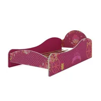 Cama 1 plaza Princesa Rosada