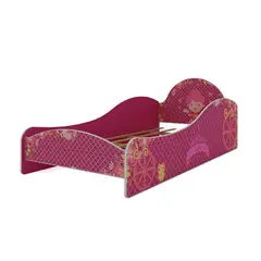 DECOCASA - Cama Princesa 1 plaza Rosada