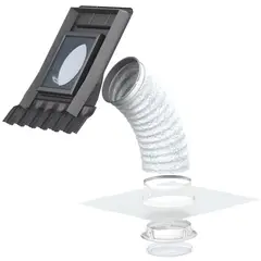 VELUX - Túnel solar TWF para techo inclinado de cubierta ondulada