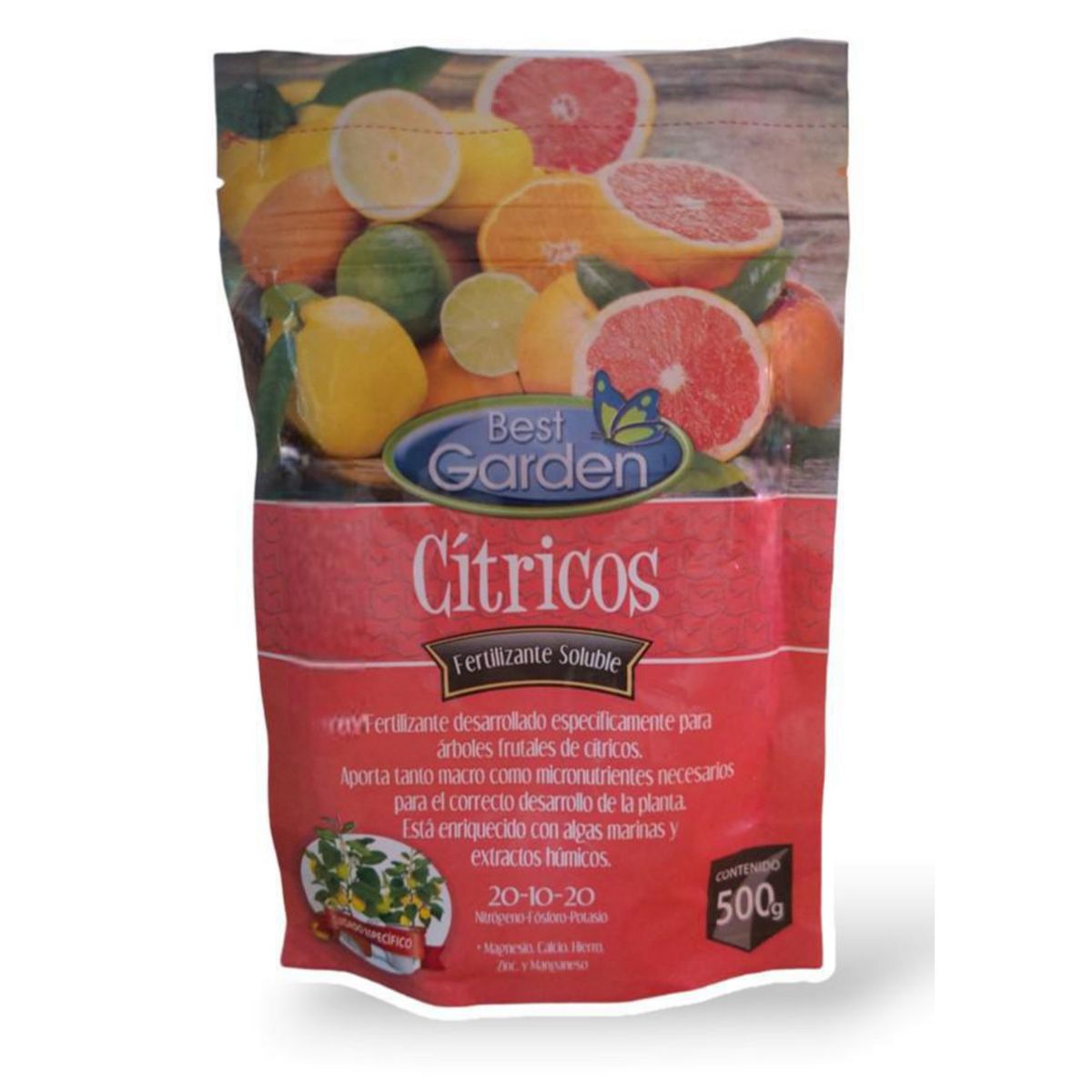 BEST GARDEN - Fertilizante soluble para cítricos 500 gr