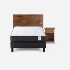ROSEN - Cama 1.5 plazas Wave Grafito