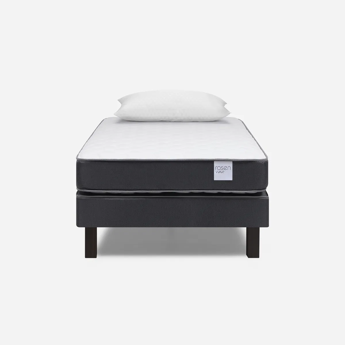 ROSEN - Cama 1 plaza Europea Wave Grafito