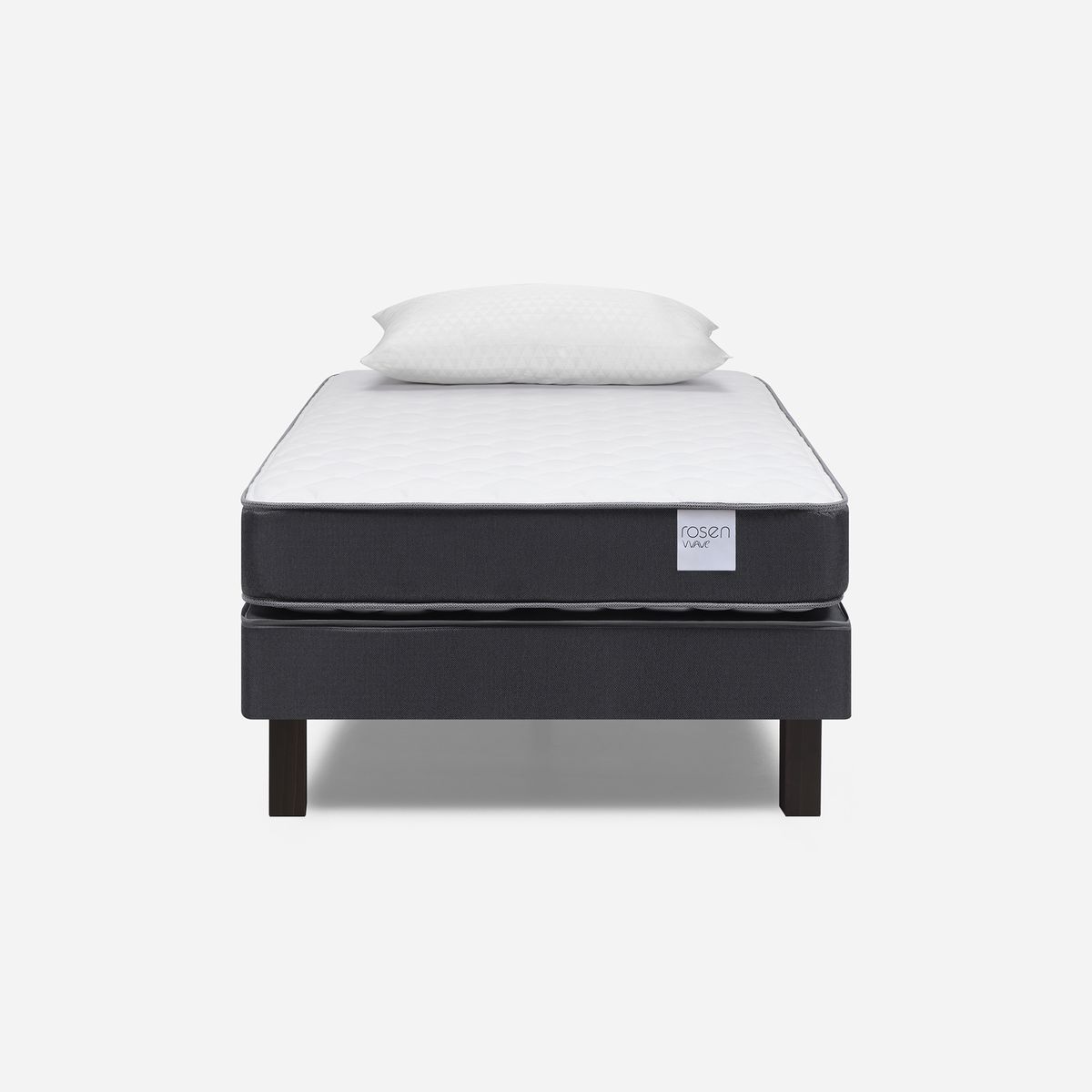 ROSEN - Cama 1 plaza Europea Wave Grafito