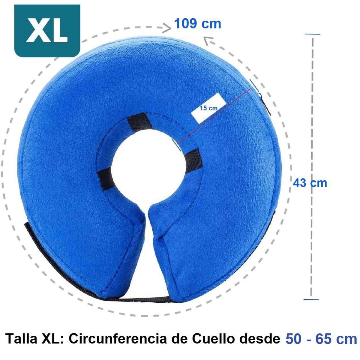 LERNEN - Collar Isabelino talla XL