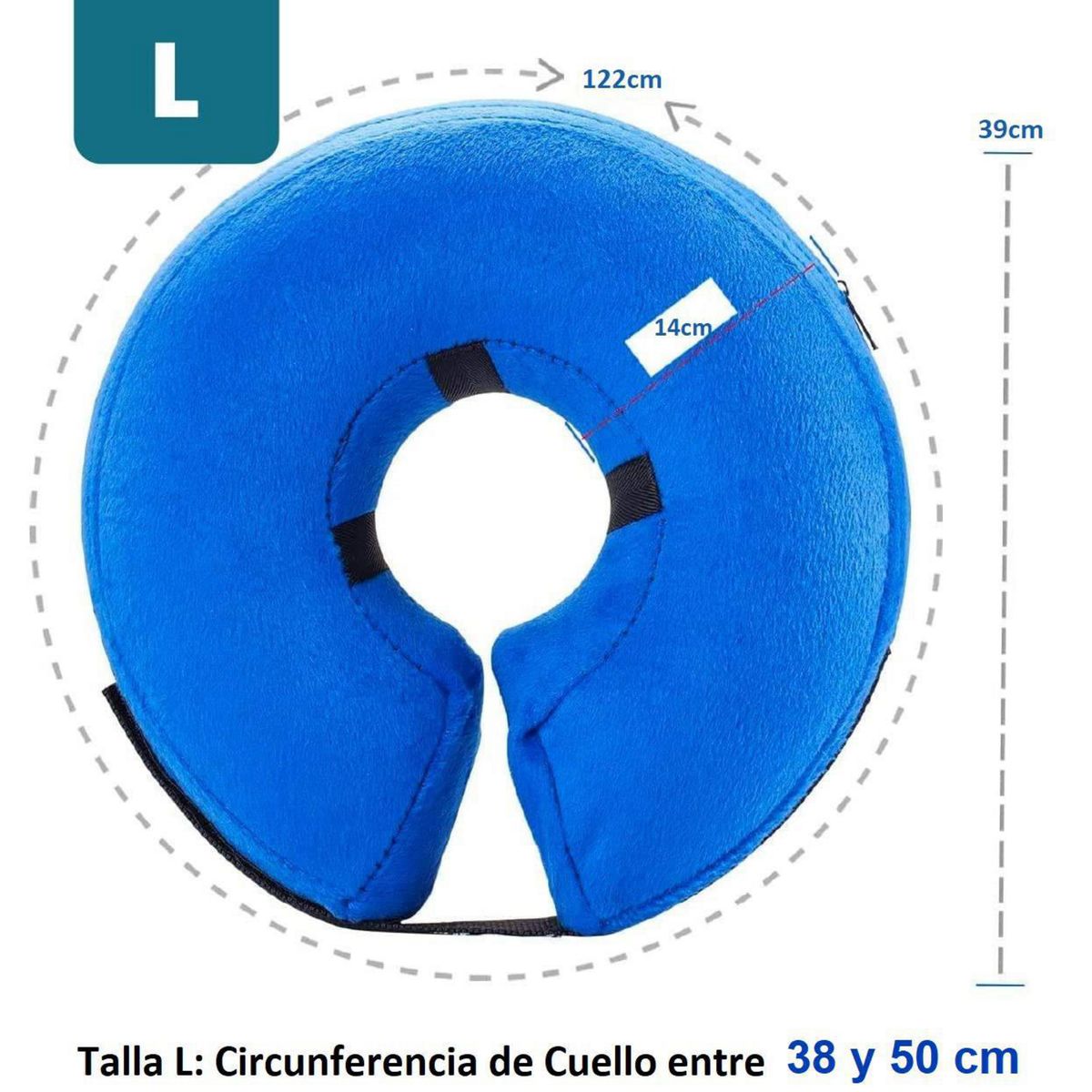 LERNEN - Collar Isabelino talla L