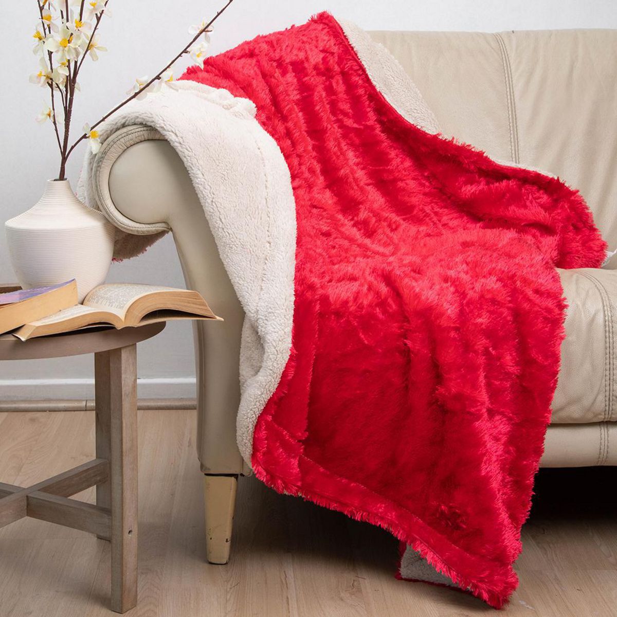 DORAL - Manta Deluxe 1 plaza Rojo