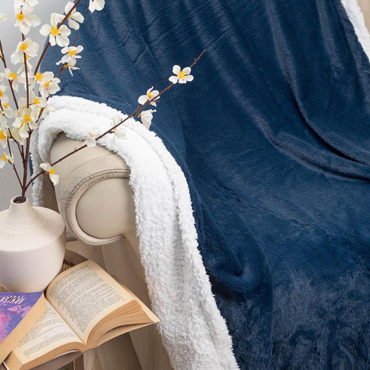 DORAL - Manta Deluxe Especial Azul