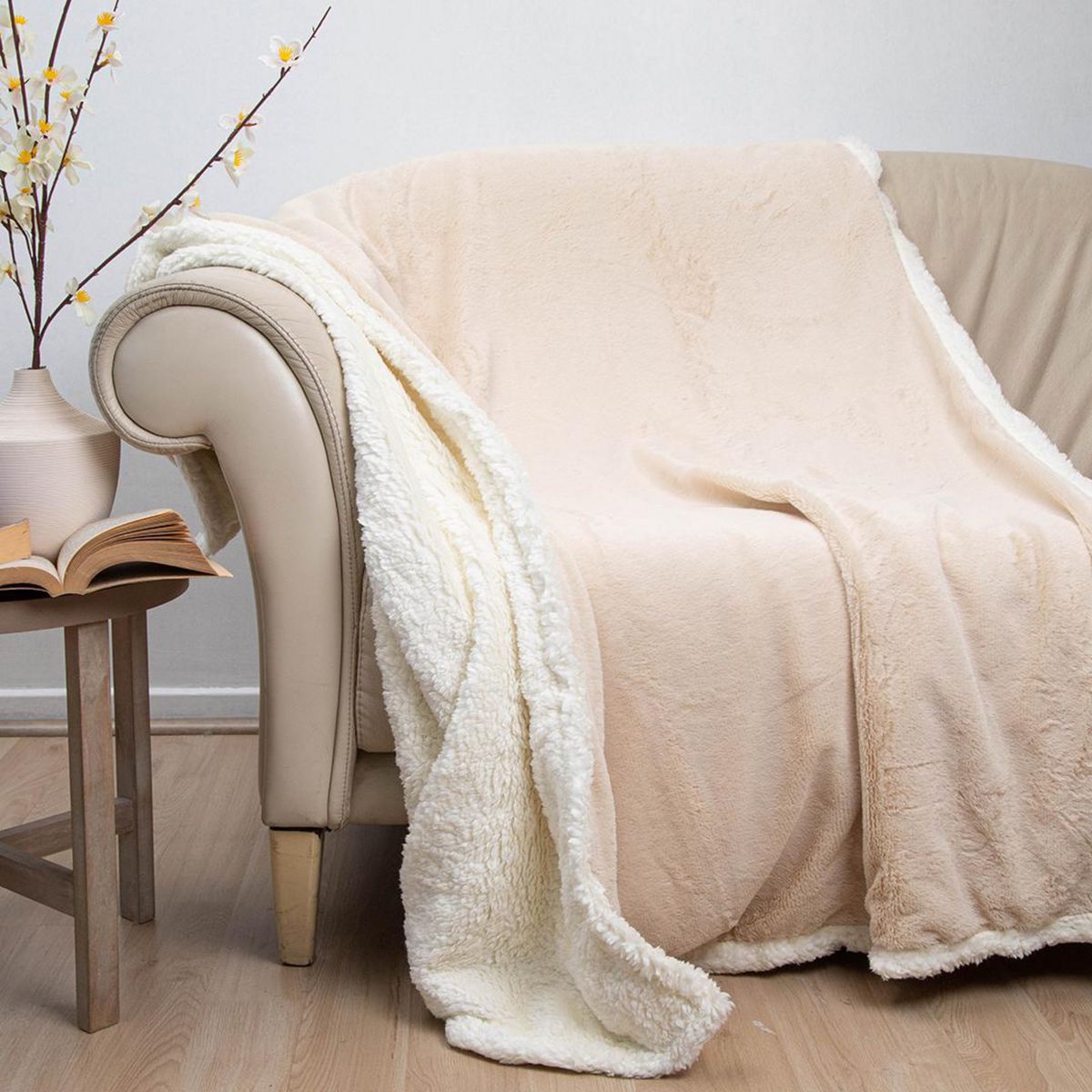 DORAL - Manta Deluxe 1.5 plazas Beige