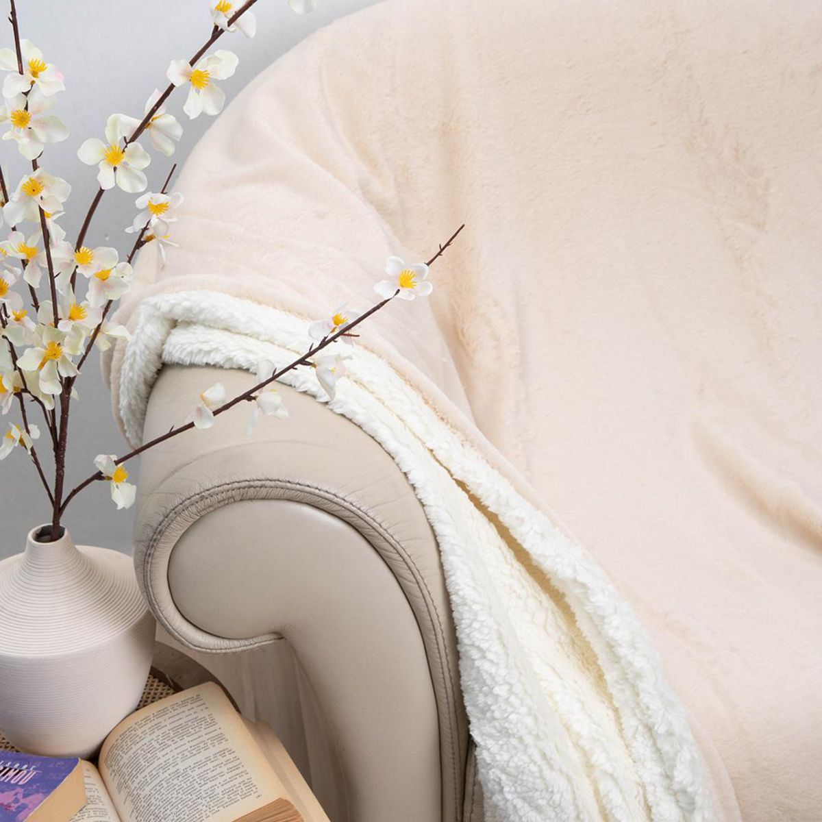 DORAL - Manta Deluxe 1.5 plazas Beige