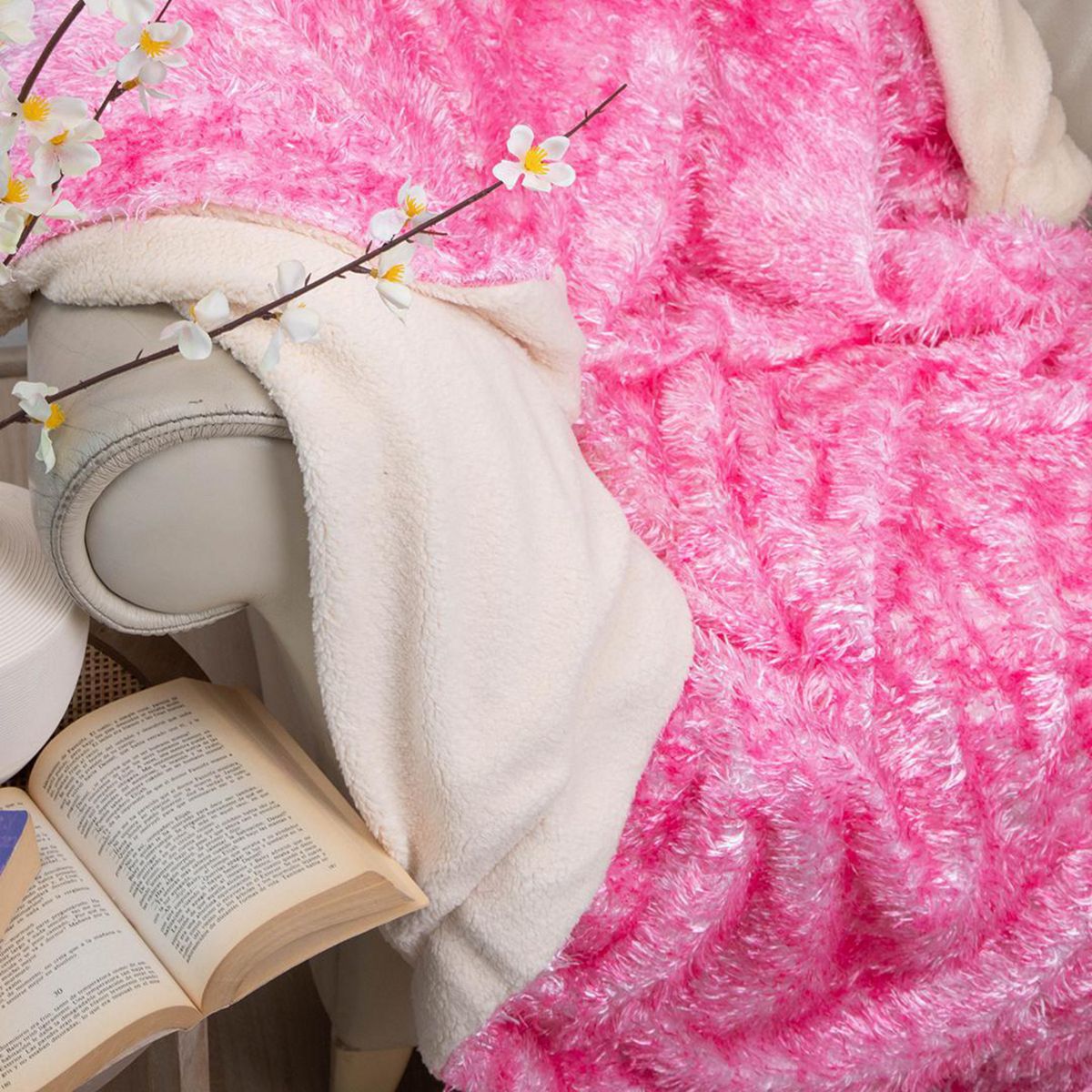 DORAL - Manta Deluxe 1 plaza Fucsia