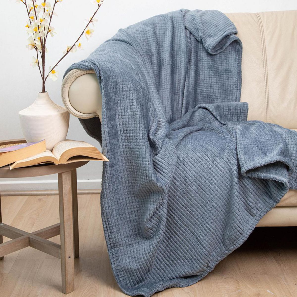 DORAL - Manta Deluxe 1.5 plazas Azul