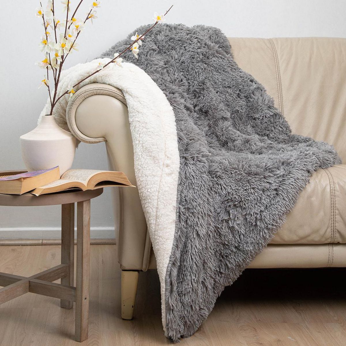 DORAL - Manta Deluxe 1 plaza Gris