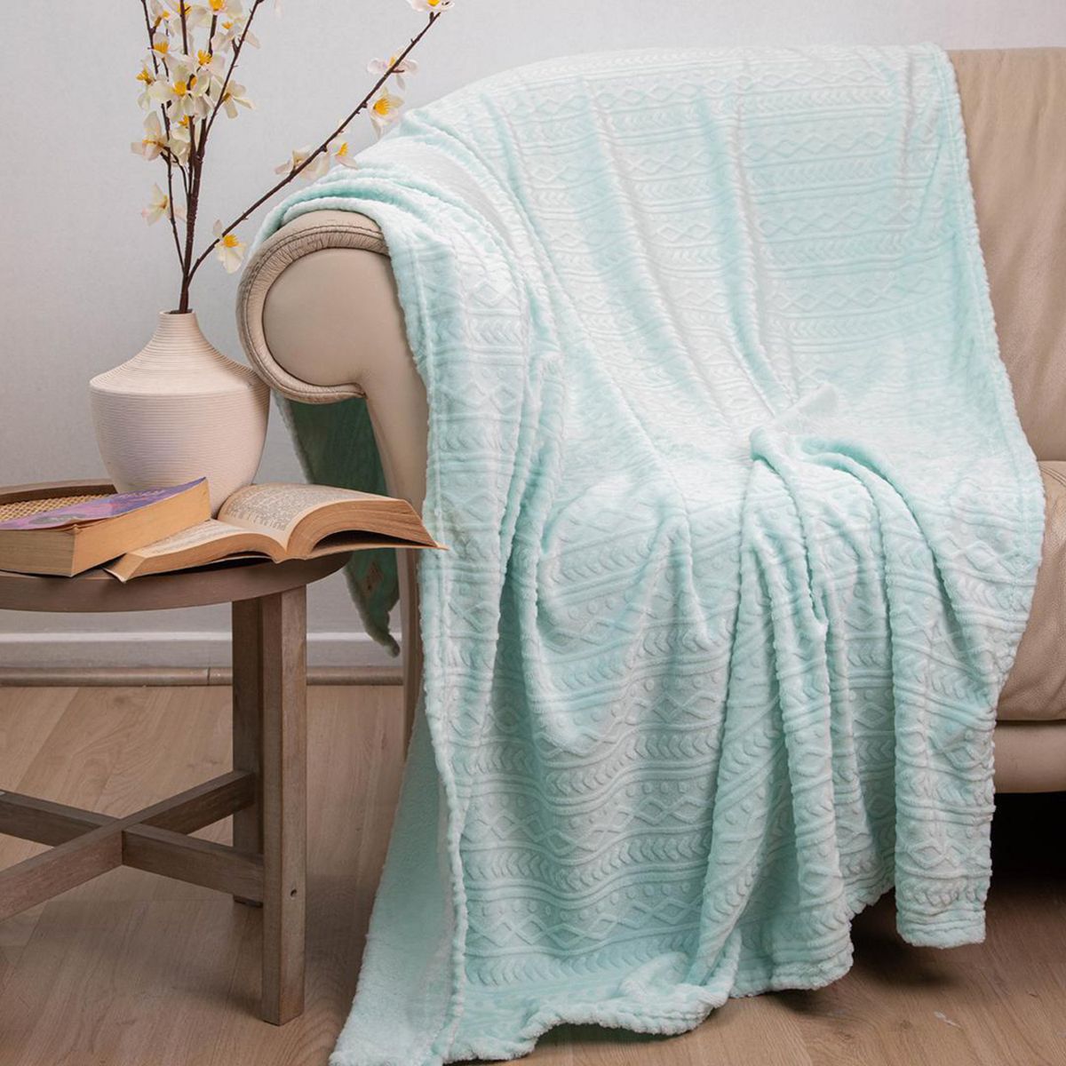 DORAL - Manta Deluxe 1.5 plazas Menta