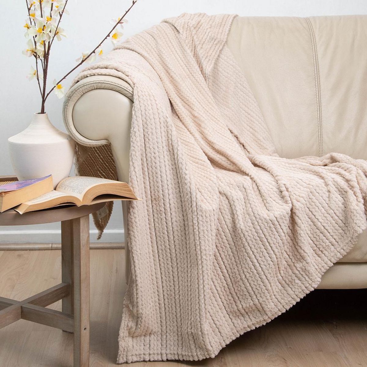 DORAL - Manta Deluxe 1.5 plazas Beige