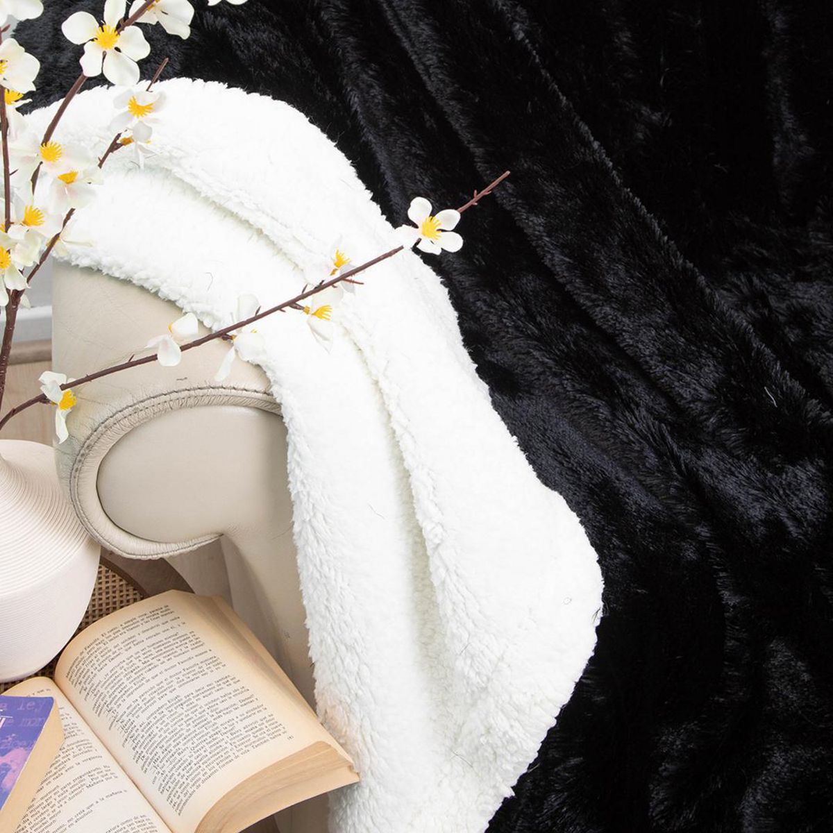 DORAL - Manta Deluxe 1 plaza Negro