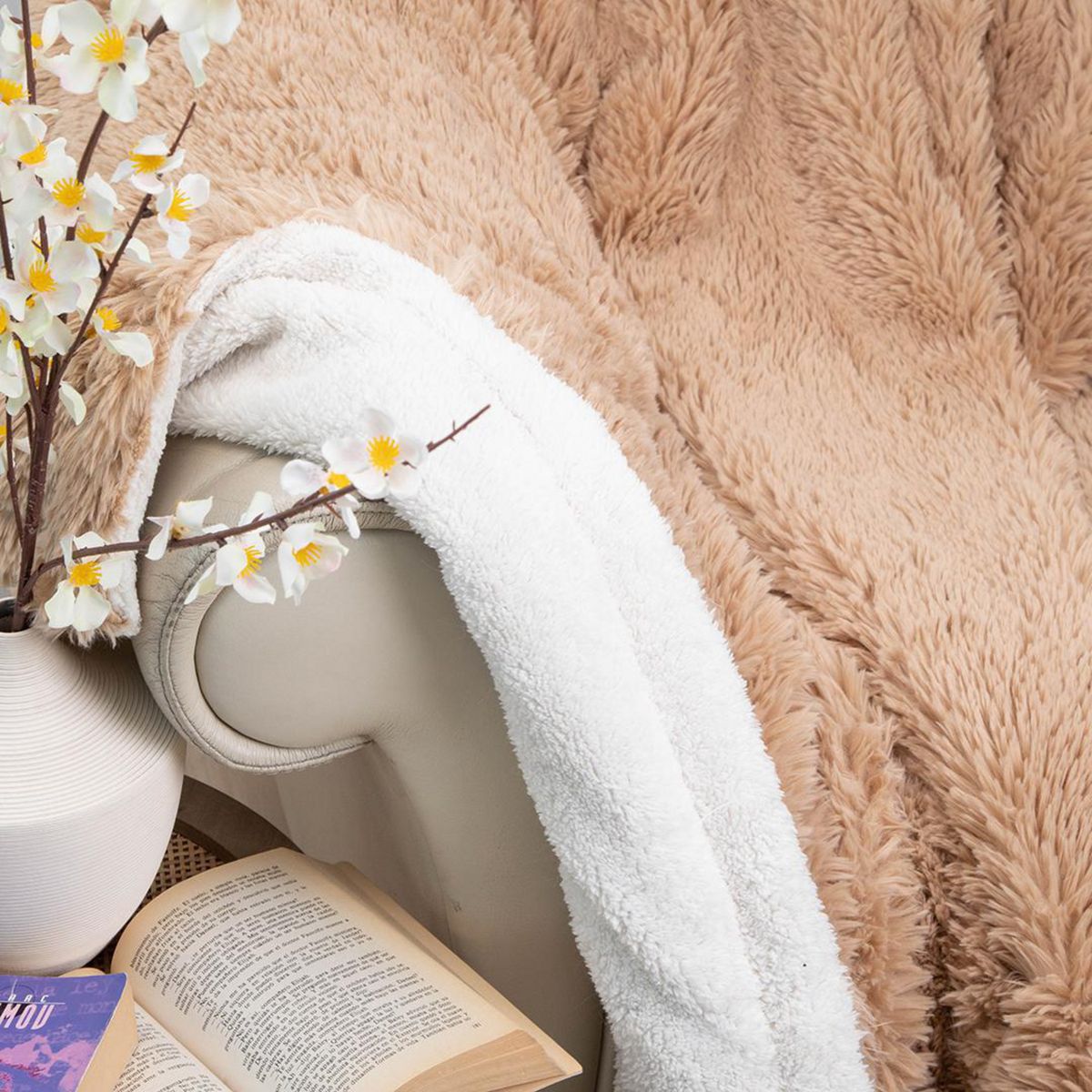 DORAL - Manta Deluxe 1 plaza Beige