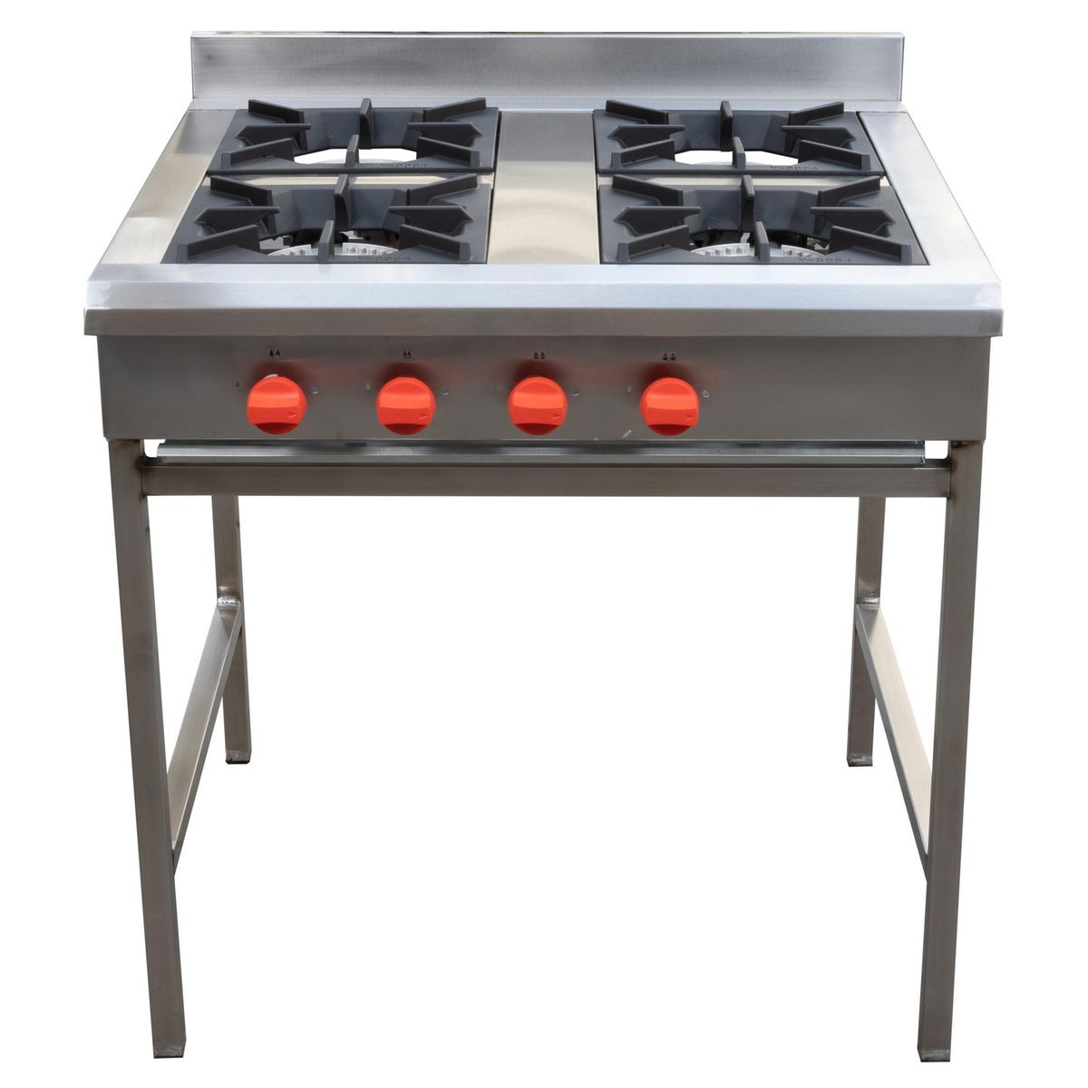 VENTUS - Anafe Industrial 4 Quemadores Gas Licuado 83 Cm