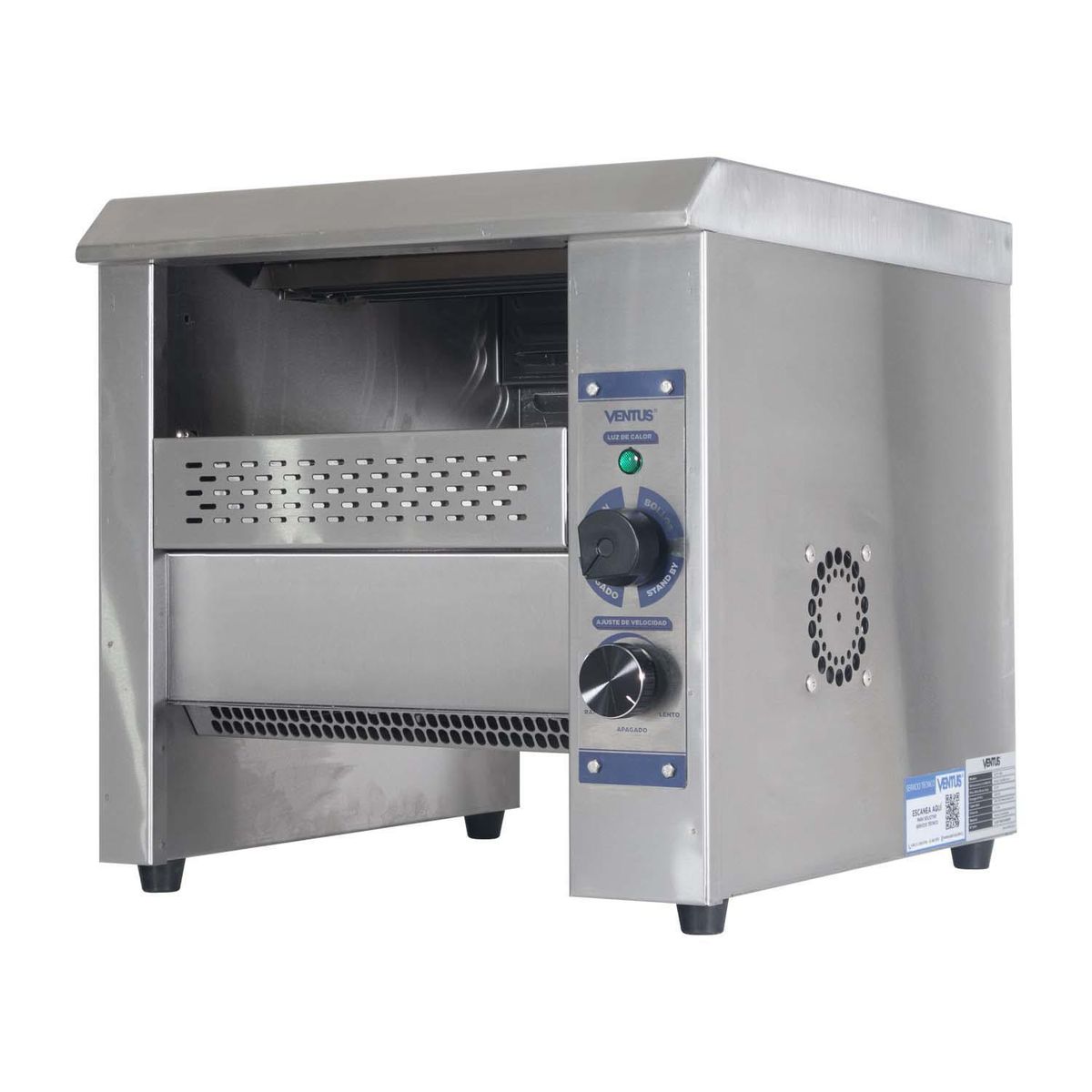 VENTUS - Tostador Eléctrico de Cinta VCTP-300