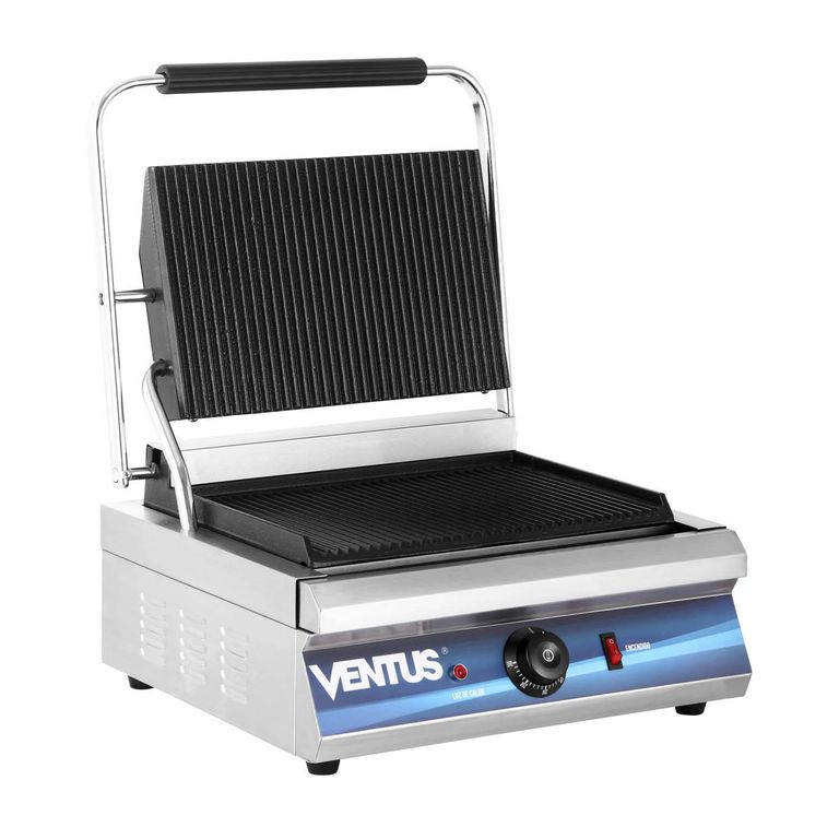 Pannini Grill Eléctrico 2Kw Uso Industrial